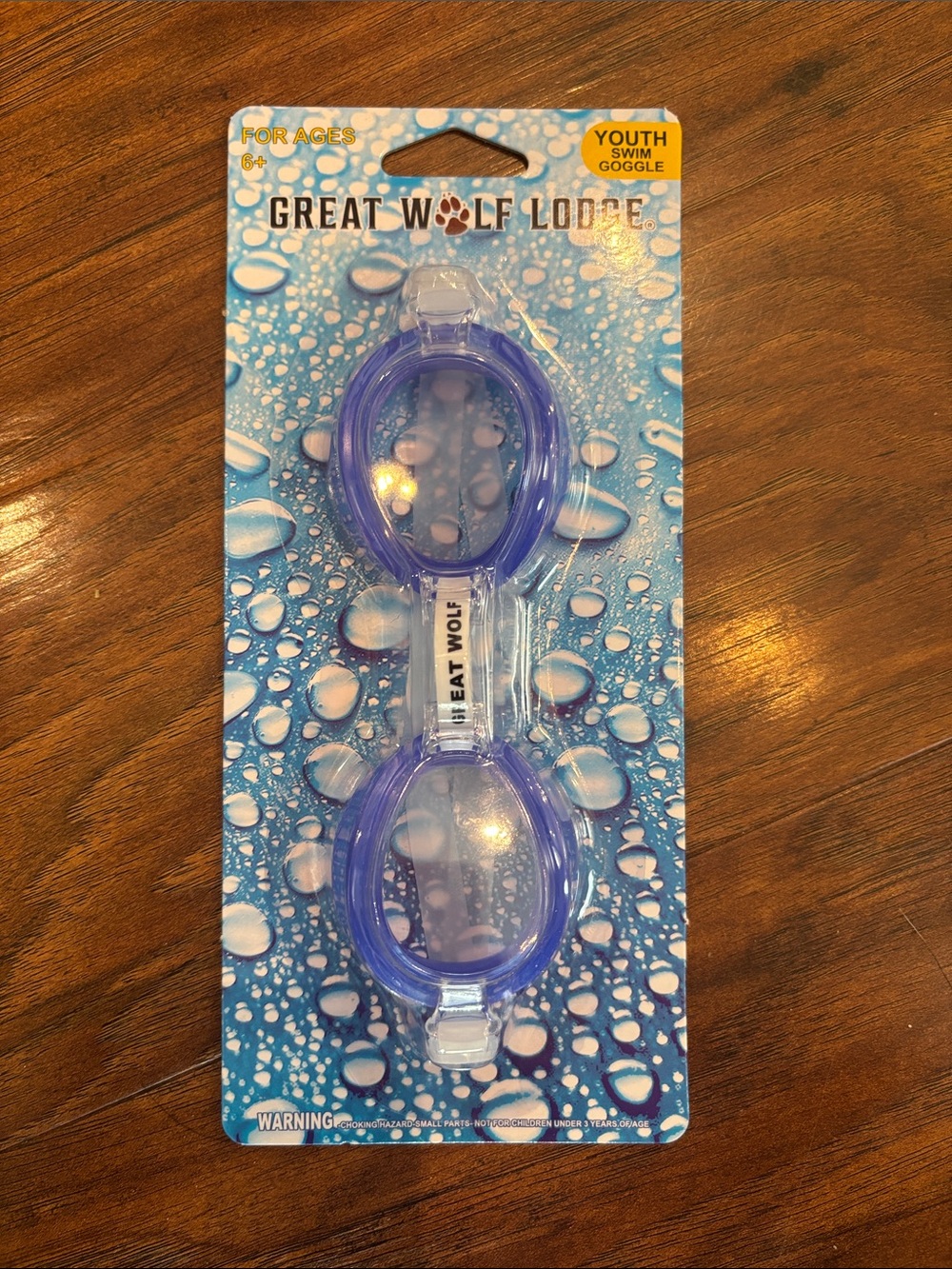 Youth Swim Goggles - blue